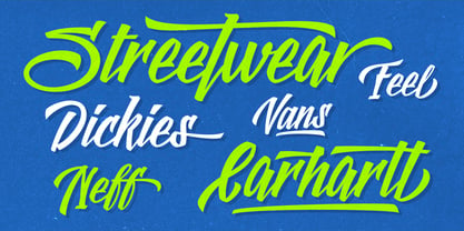 Logotype Frenzy Font Poster 5