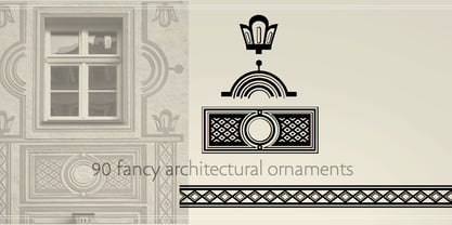 Leipziger Ornamente Font Poster 3