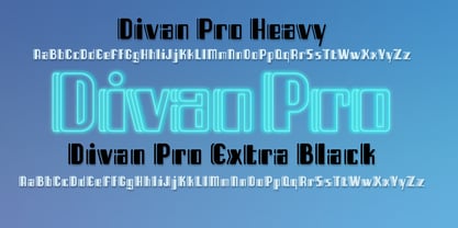 Divan Pro Font Poster 1