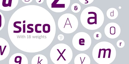 Sisco Font Poster 1