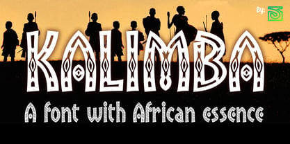 Kalimba Font Poster 1