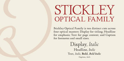 P22 Stickley Pro Font Poster 4