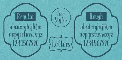 Pacific Northwest Letters Font Poster 5