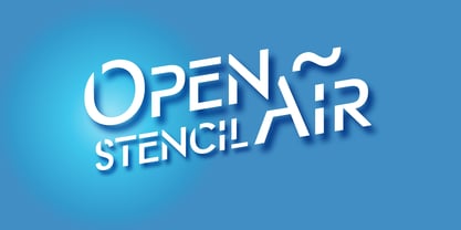 OpenAir Font Poster 3