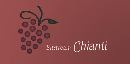 Chianti BT Font Poster 1