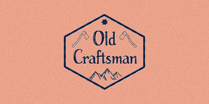 Old Craftsman Fuente Póster 1