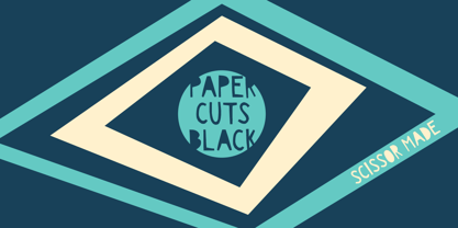 Paper Cuts Font Poster 6