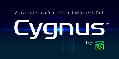 Cygnus Font Poster 1