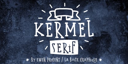 Kermel Serif Police Poster 1