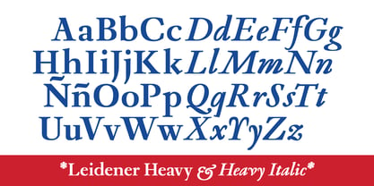 Leidener Font Poster 4