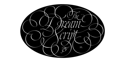 Dream Script Font Poster 1