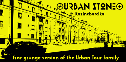 Urban Tour Font Poster 4