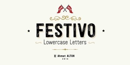 Festivo LC Font Poster 1