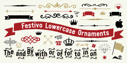 Festivo LC Font Poster 9