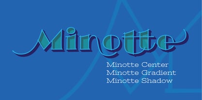 Minotte Font Poster 3