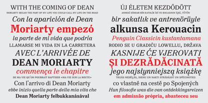 Kner Antikva Font Poster 2