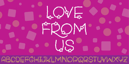 Love From Me Font Poster 11