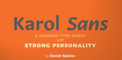 Karol Sans Font Poster 1