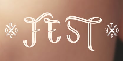 NT Fest Font Poster 1