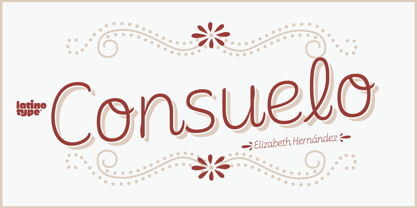 Consuelo Font Poster 2