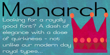 Monarch Font Poster 5
