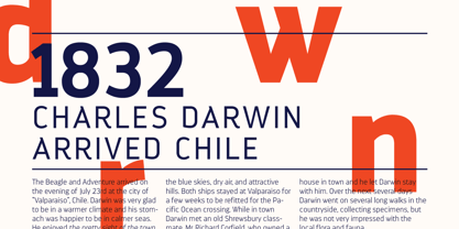 Darwin Font Poster 9