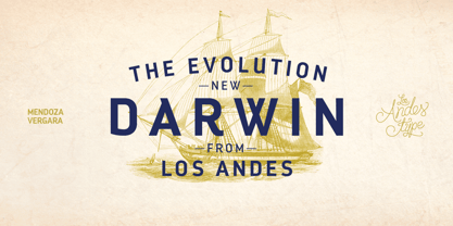 Darwin Font Poster 1