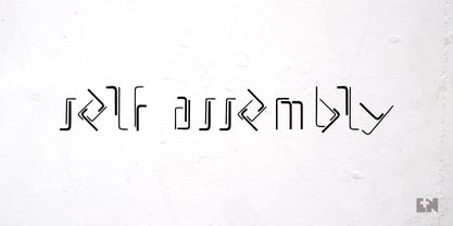 Allen Keys Font Poster 2