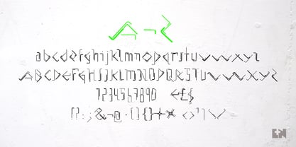 Allen Keys Font Poster 5