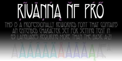 Rivanna NF Pro Font Poster 5