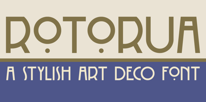 Rotorua Font Poster 2