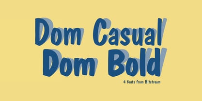 Dom Font Poster 1