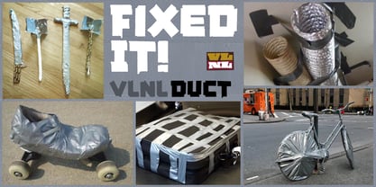 VLNL Duct Font Poster 4