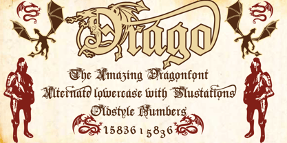 Drago Font Poster 1