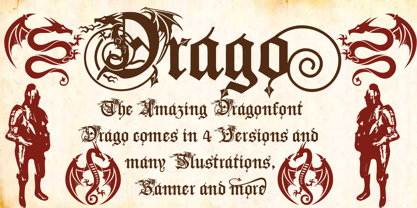 Drago Font Poster 2