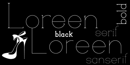 Loreen Font Poster 1