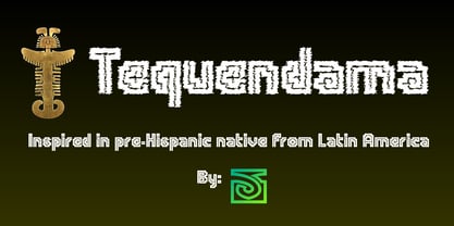 Tequendama Font Poster 1
