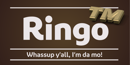 Ringo Font Poster 1