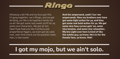 Ringo Font Poster 4