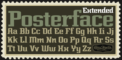 Posterface Font Poster 14