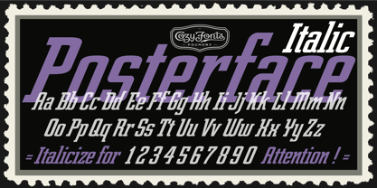 Posterface Font Poster 12