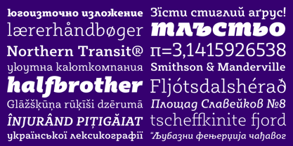 Sybilla Font Poster 6