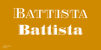 Battista Font Poster 3