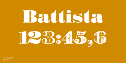 Battista Font Poster 4