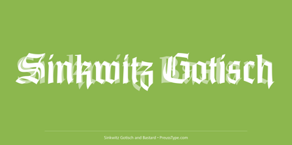 Sinkwitz Gotisch Font Poster 1