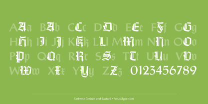 Sinkwitz Gotisch Font Poster 5