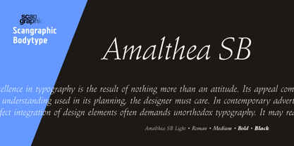 Amalthea SB Font Poster 1