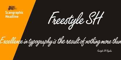 Freestyle Script SH Font Poster 1