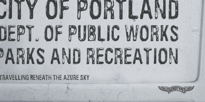 Public Works Font Poster 1