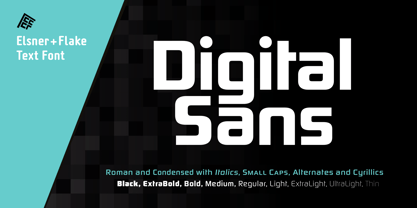 Digital Sans Now Font Poster 10